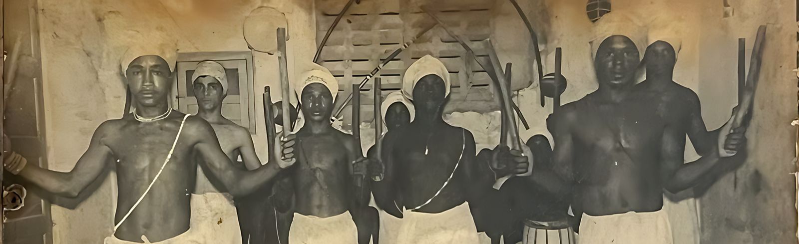 Mestre Gytaúna en Maculelê